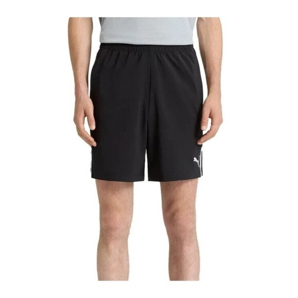 NEW Puma Mens XXL Active Woven Shorts Black Polyester & Elastane - Picture 1 of 7